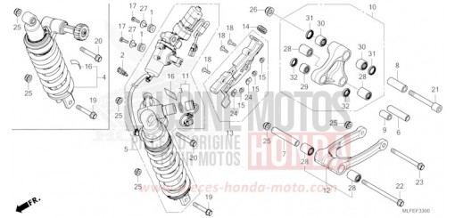 COUSSIN ARRIERE NT1100DET de 2026